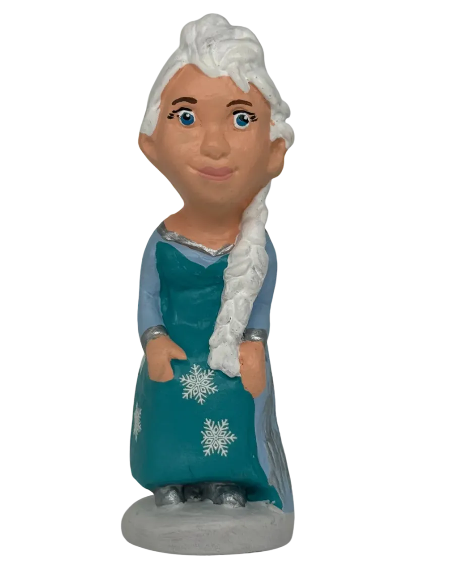 Caganer Elsa Frozen