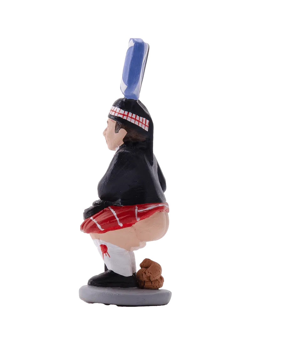 Figura de Caganer Independentista Escocés de Alta Calidad - Compra Ahora