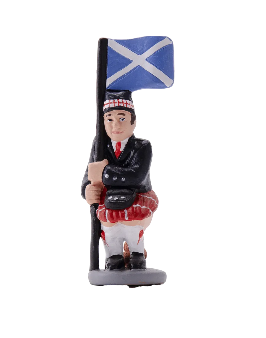 Figura de Caganer Independentista Escocés de Alta Calidad - Compra Ahora