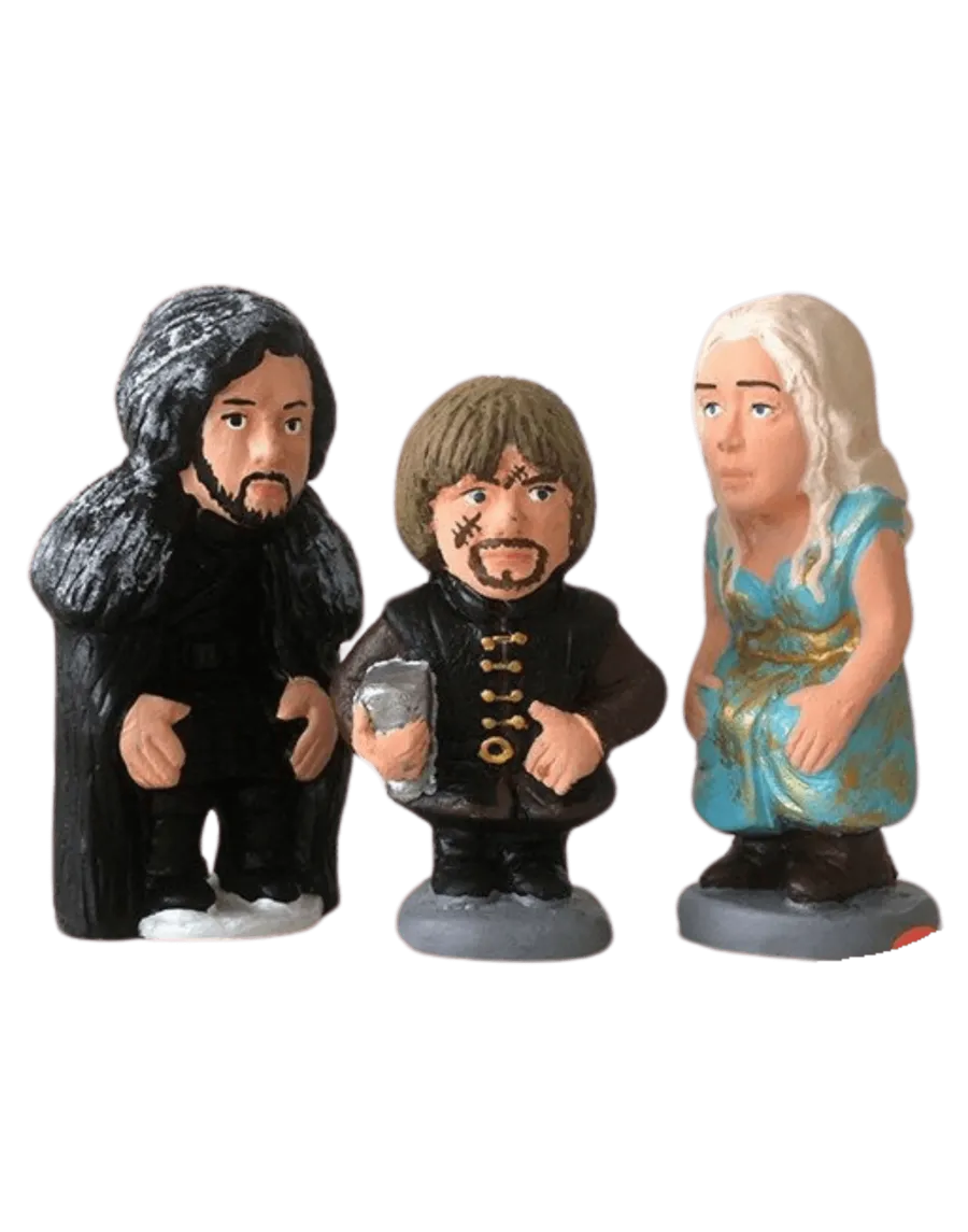 High-Quality Game of Thrones Caganer Pack - Buy Now