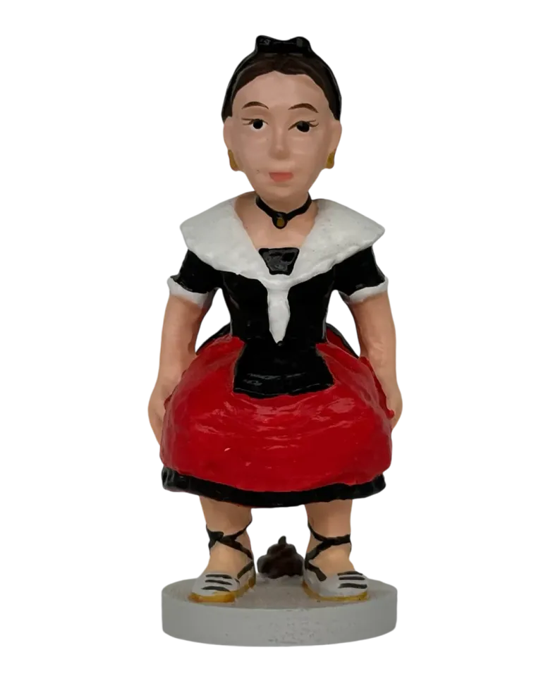 Caganer Pagesseta català 9cm