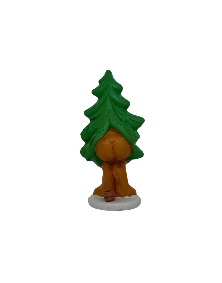 Caganer Christmas tree