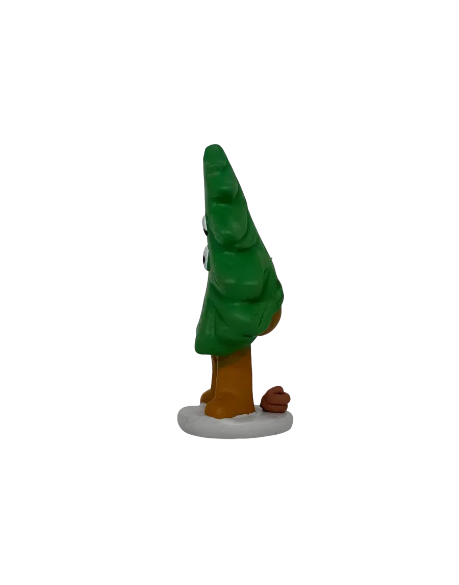 Caganer Christmas tree