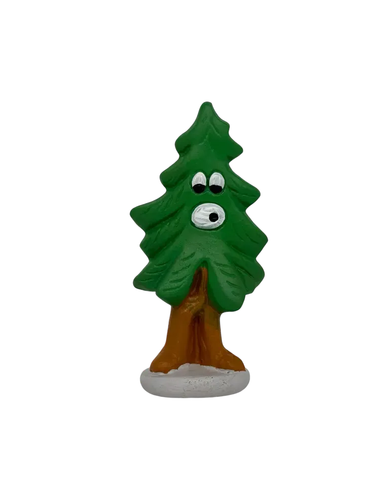 Caganer Christmas tree