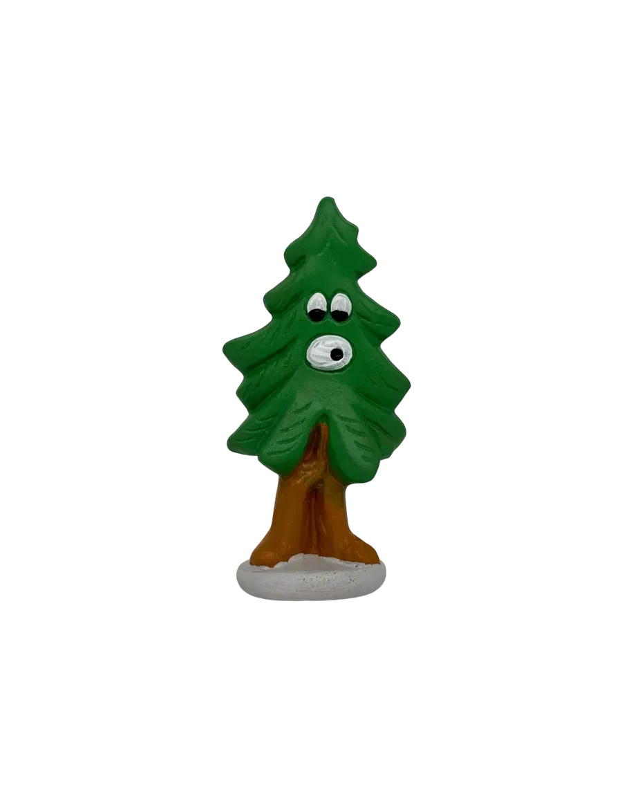 Caganer Christmas tree