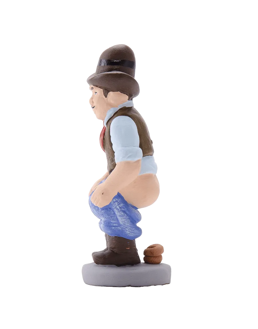 Figura de Caganer Country Noi d'Alta Qualitat - Compra Ara
