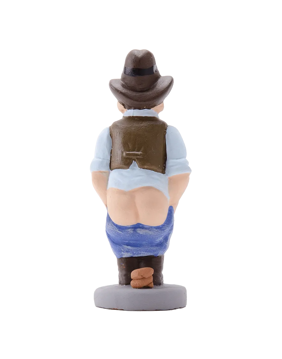 Figura de Caganer Country Noi d'Alta Qualitat - Compra Ara