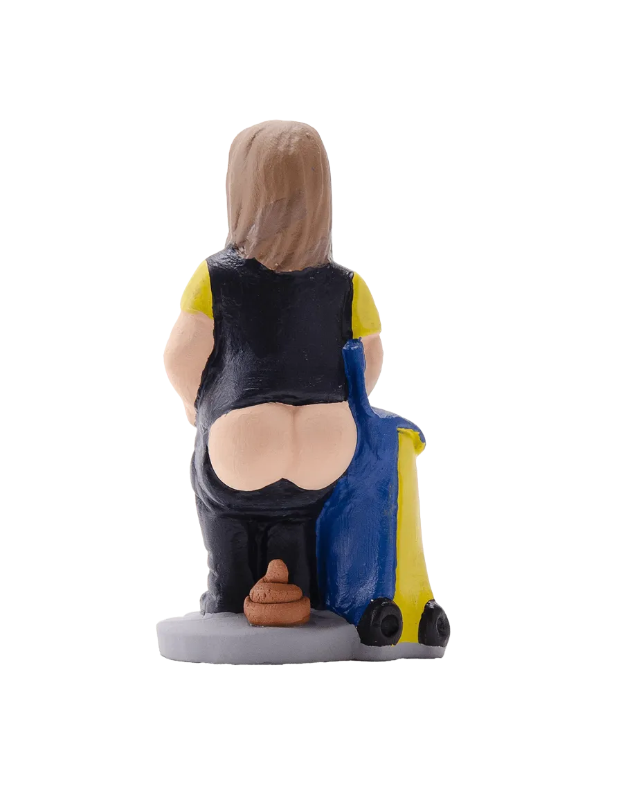 Figura de Caganer Cartera de Alta Calidad - Compra Ahora