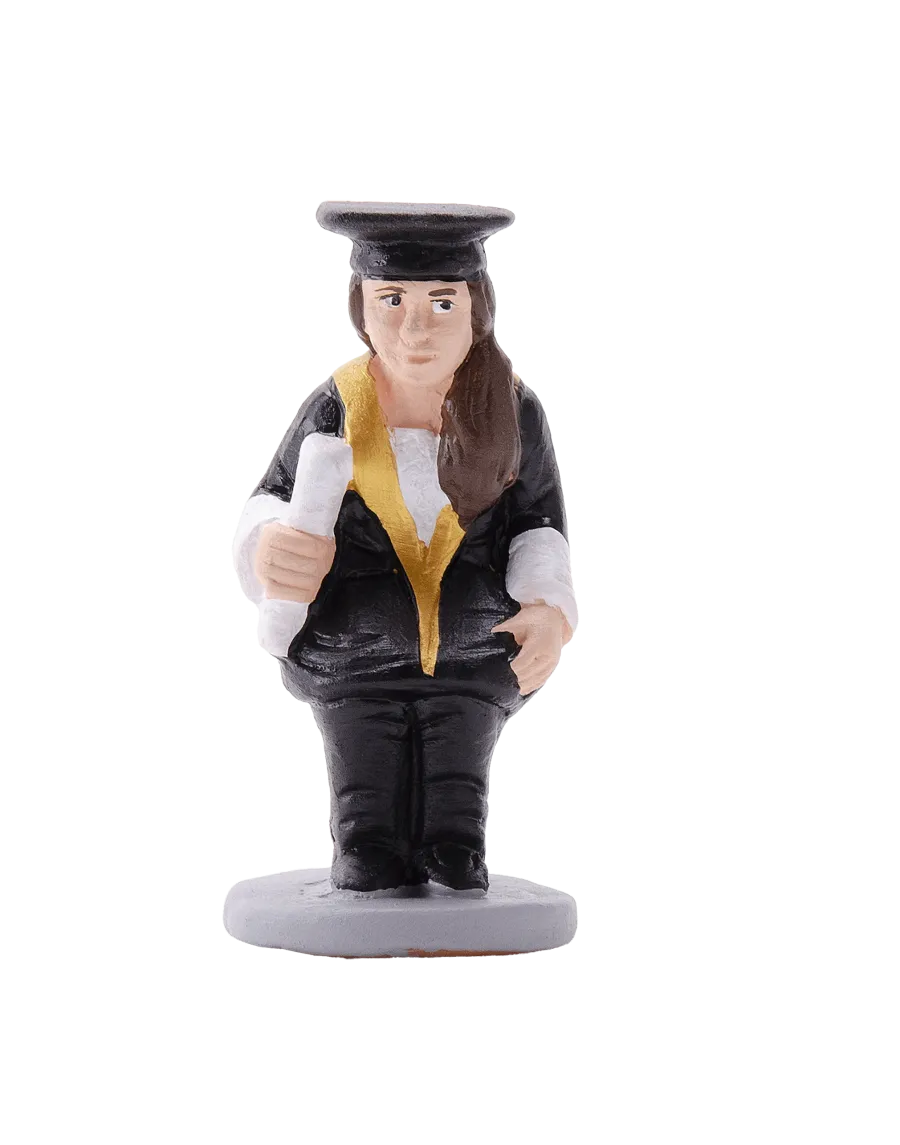 Figura de Caganer Abogada de Alta Calidad - Compra Ahora