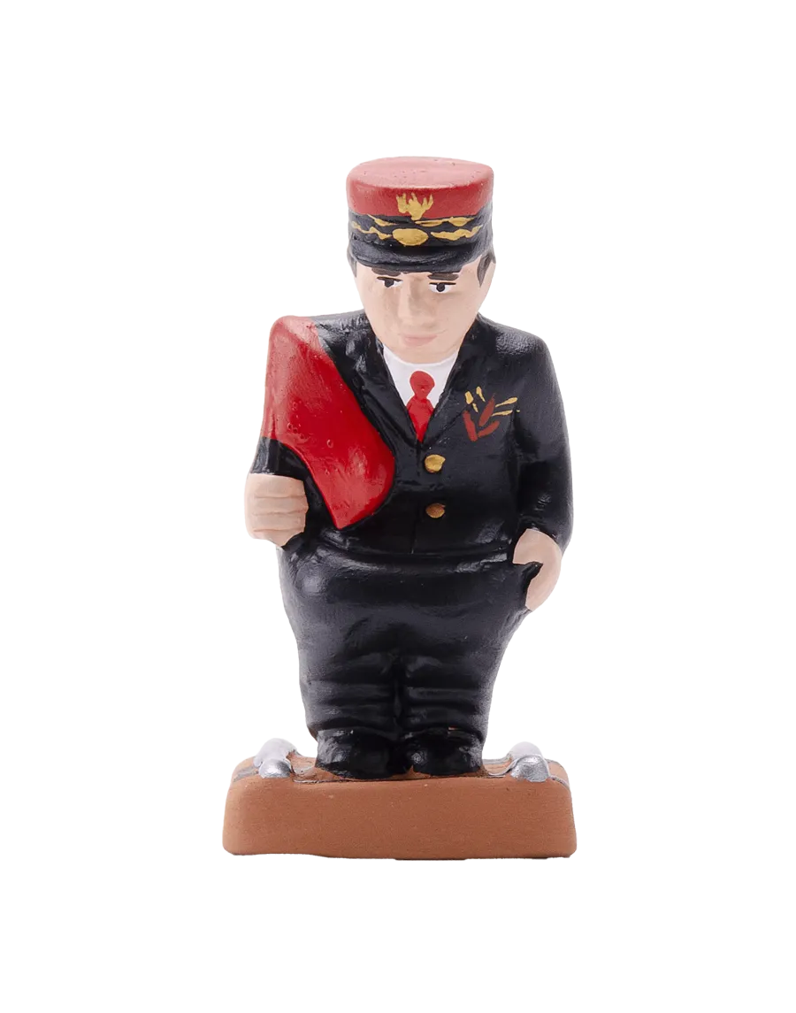 Caganer Figur Bahnhofsvorsteher von Hoher Qualität - Jetzt Kaufen