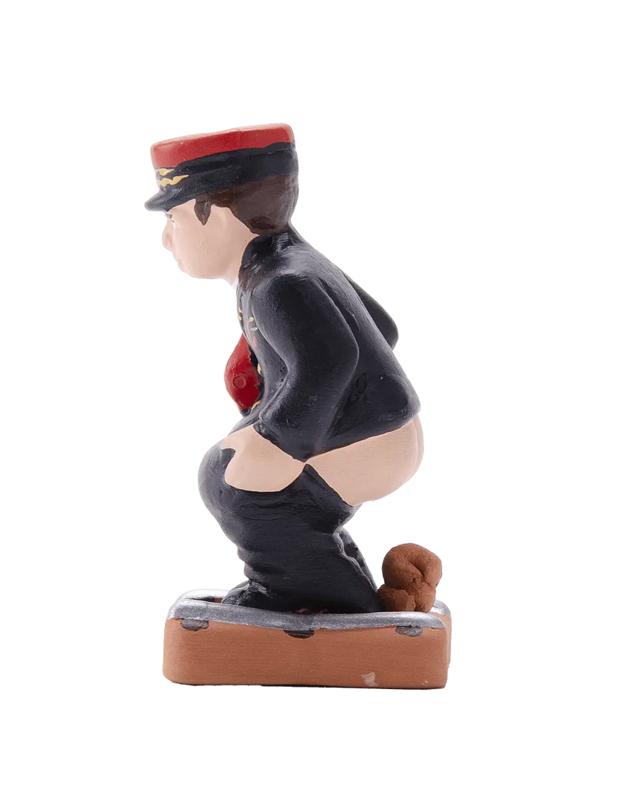 Caganer Figur Bahnhofsvorsteher von Hoher Qualität - Jetzt Kaufen