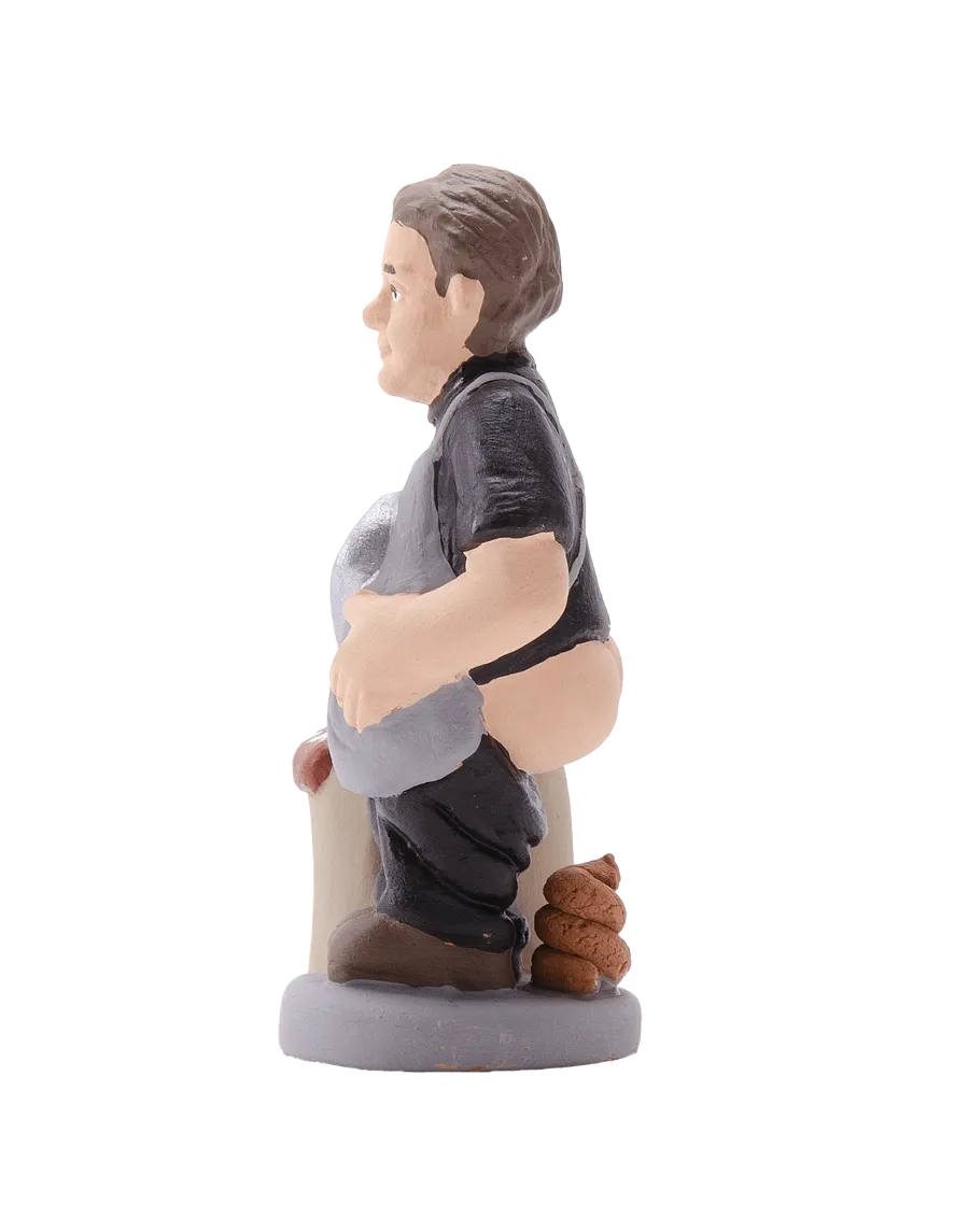 High-Quality Caganer Butcher Figure - Buy Now