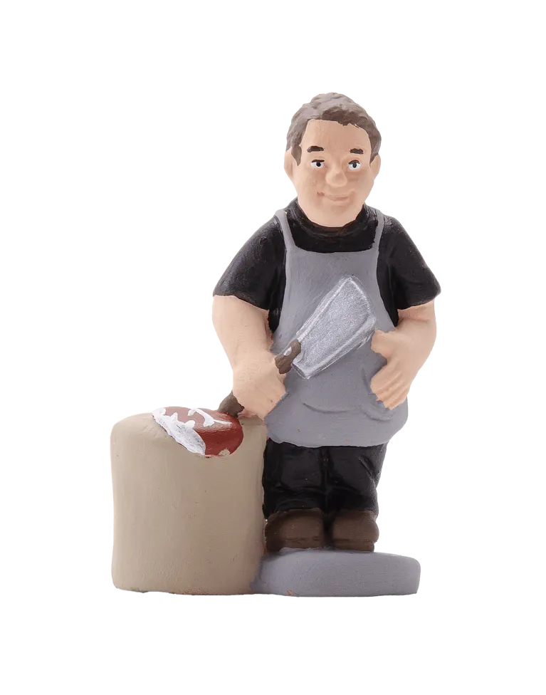 High-Quality Caganer Butcher Figure - Buy Now