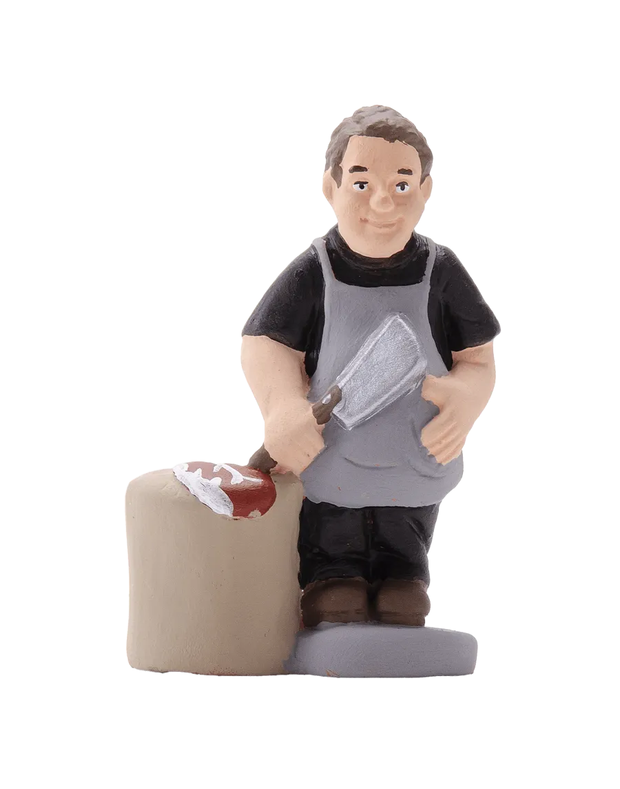 High-Quality Caganer Butcher Figure - Buy Now