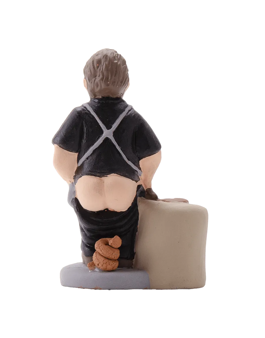 High-Quality Caganer Butcher Figure - Buy Now