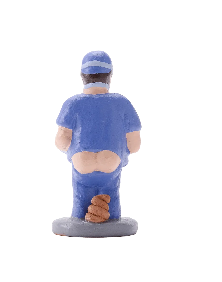 High-Quality Nurse Caganer Figure - Buy Now