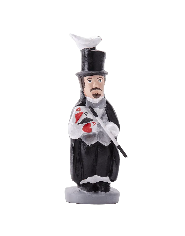 Figurine de Caganer Magicien de Haute Qualité - Achetez Maintenant