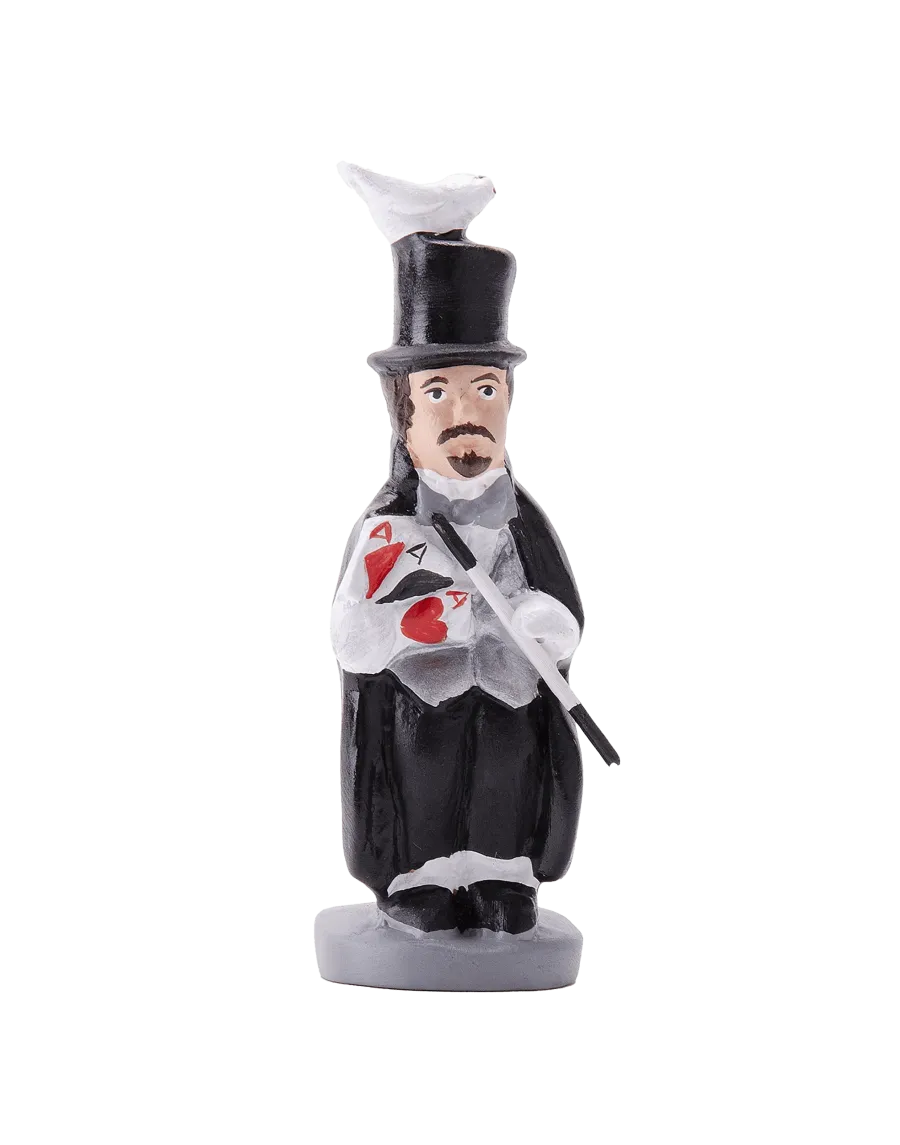 Figurine de Caganer Magicien de Haute Qualité - Achetez Maintenant