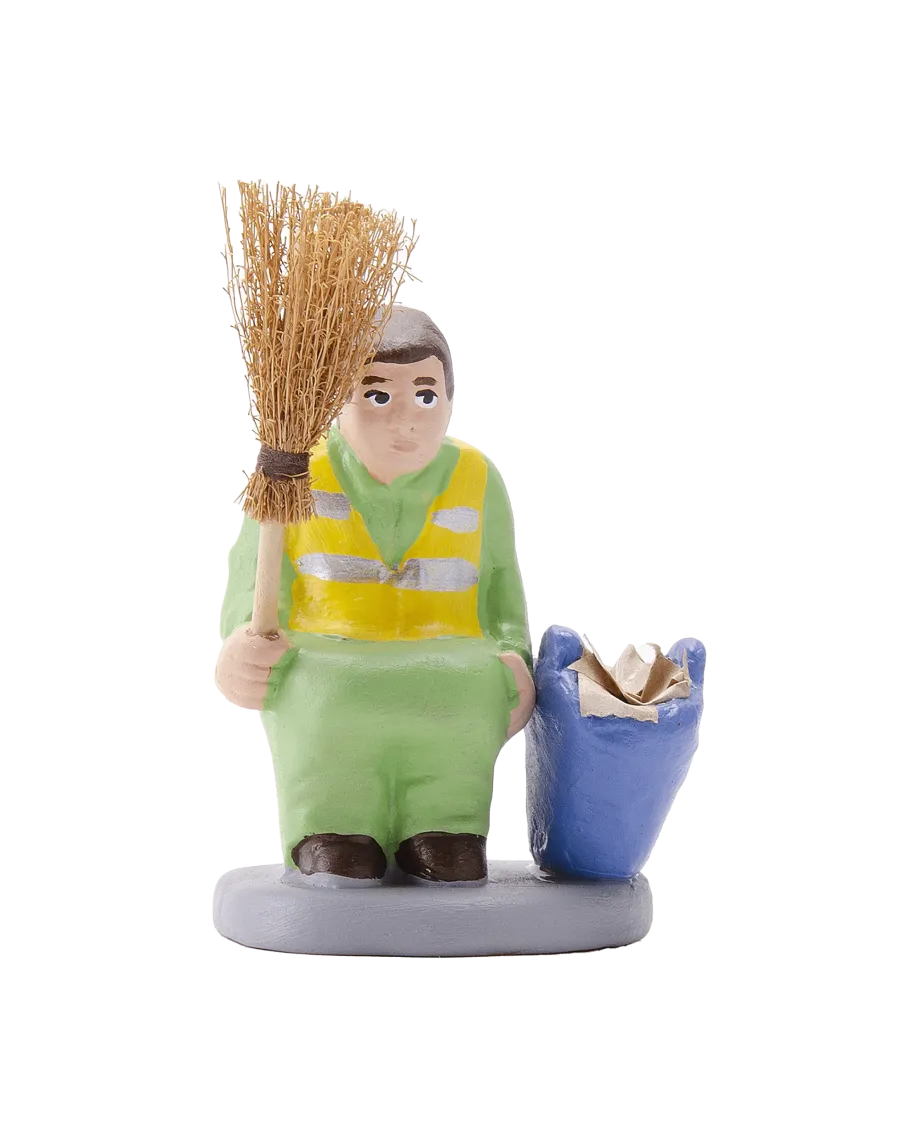 Figura de Caganer Basurero de Alta Calidad - Compra Ahora