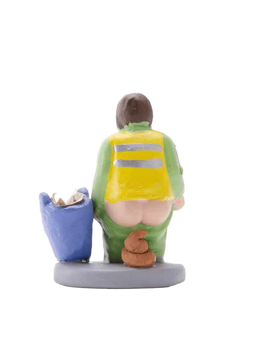 Figura de Caganer Basurero de Alta Calidad - Compra Ahora