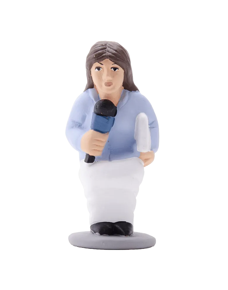 Figura de Caganer Reportera d'Alta Qualitat - Compra Ara