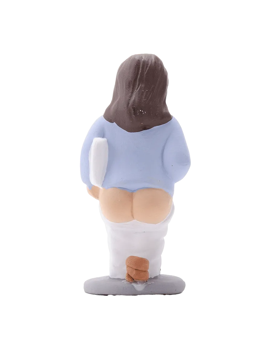Figura de Caganer Reportera d'Alta Qualitat - Compra Ara