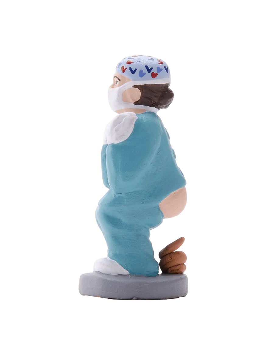 Figurine de Caganer Chirurgienne de Haute Qualité - Achetez Maintenant