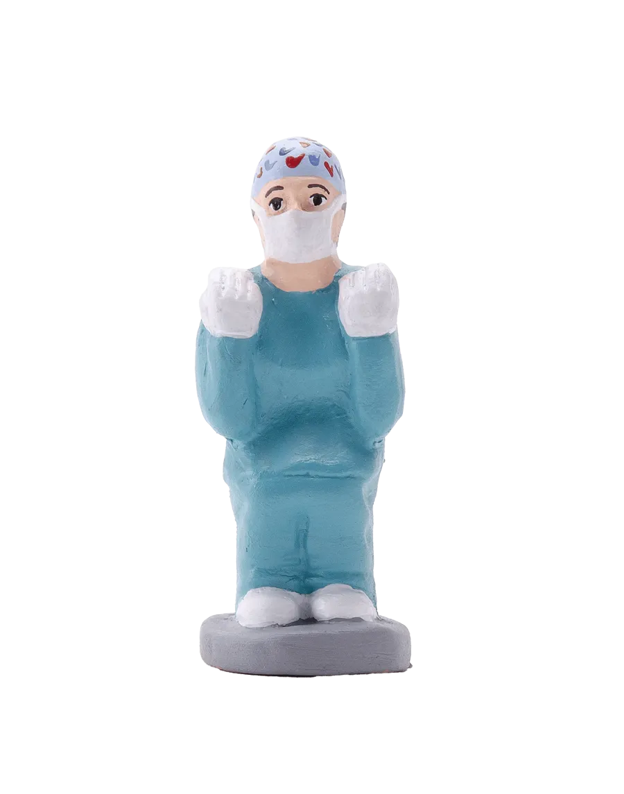 Figurine de Caganer Chirurgienne de Haute Qualité - Achetez Maintenant