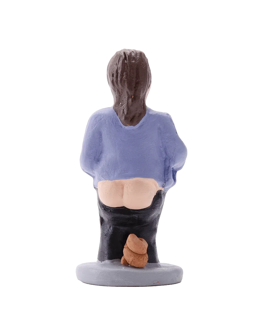 Figurine de Caganer Enseignante de Haute Qualité - Achetez Maintenant