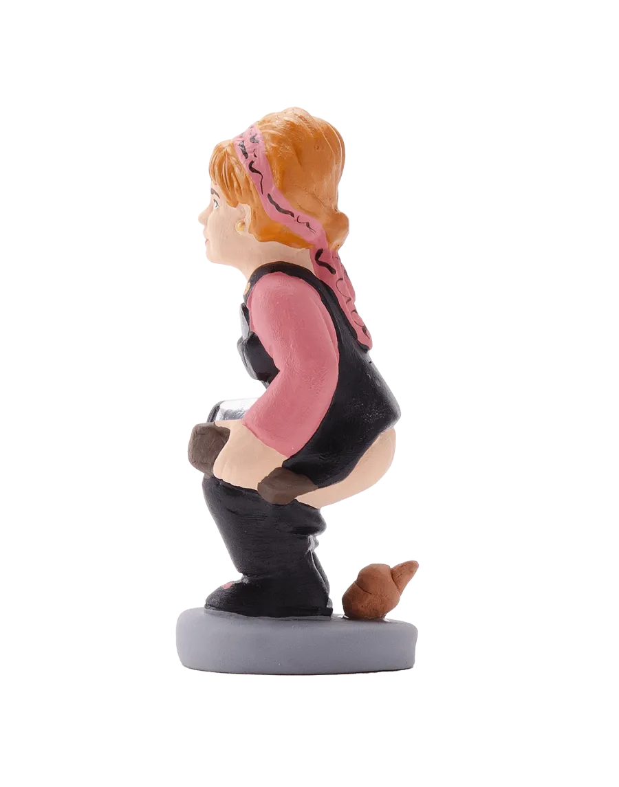 High-Quality Hairdresser Caganer Figure - Buy Now