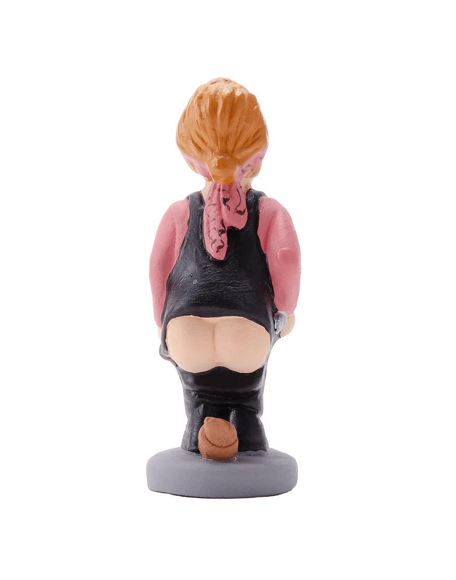High-Quality Hairdresser Caganer Figure - Buy Now