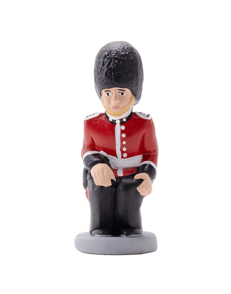 Figura de Caganer Guardia Real de Alta Calidad - Compra Ahora
