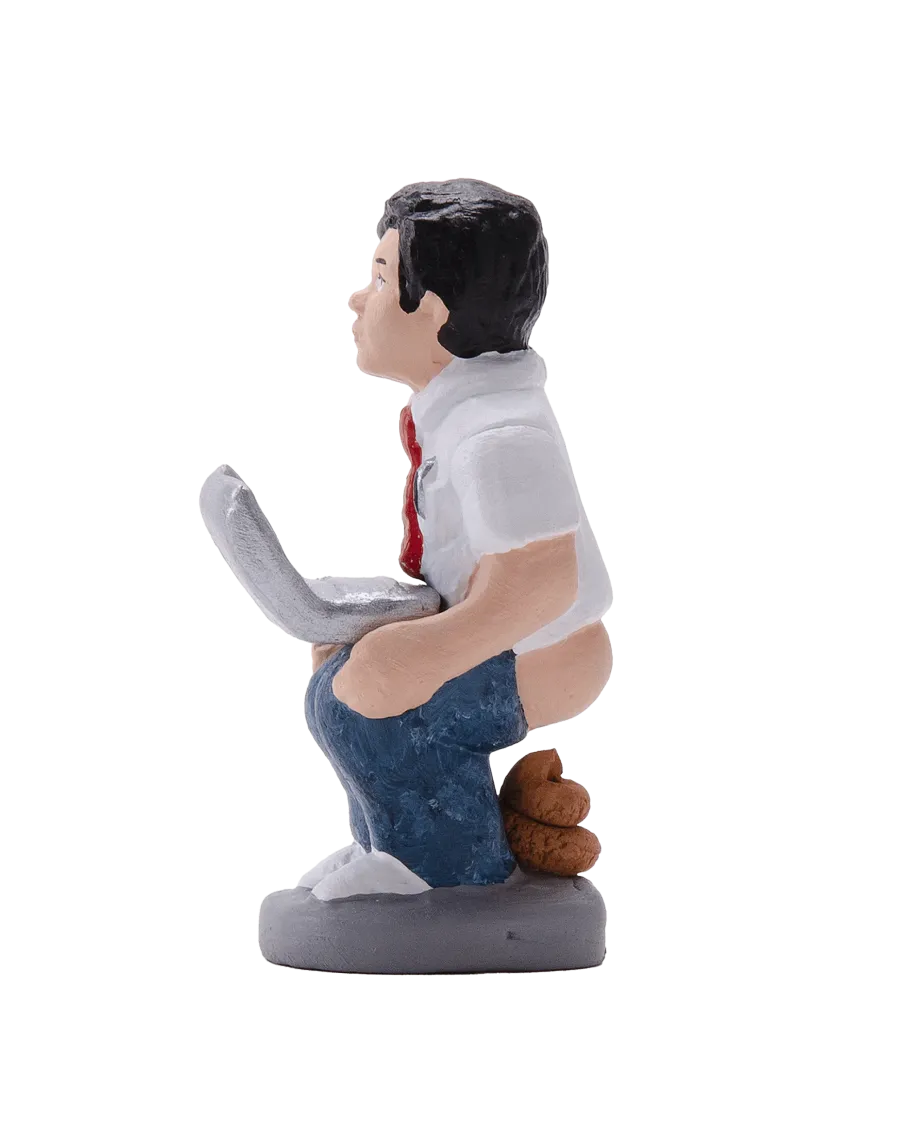 High-Quality IT Professional Caganer Figure - Buy Now