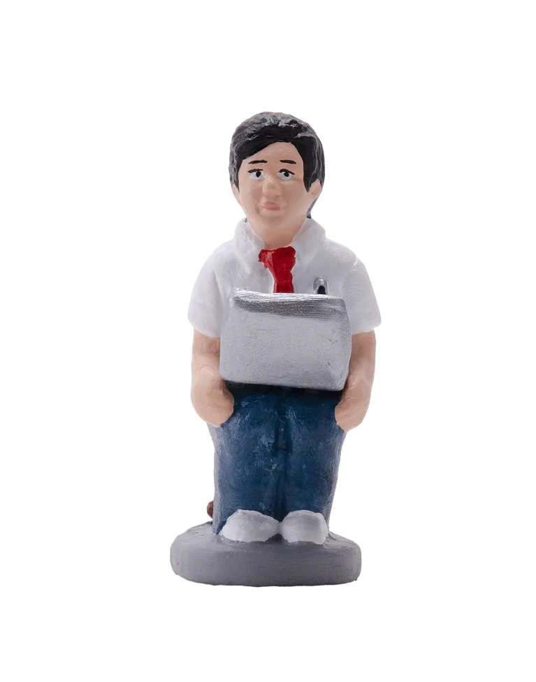 Figurine de Caganer Informaticien de Haute Qualité - Achetez Maintenant