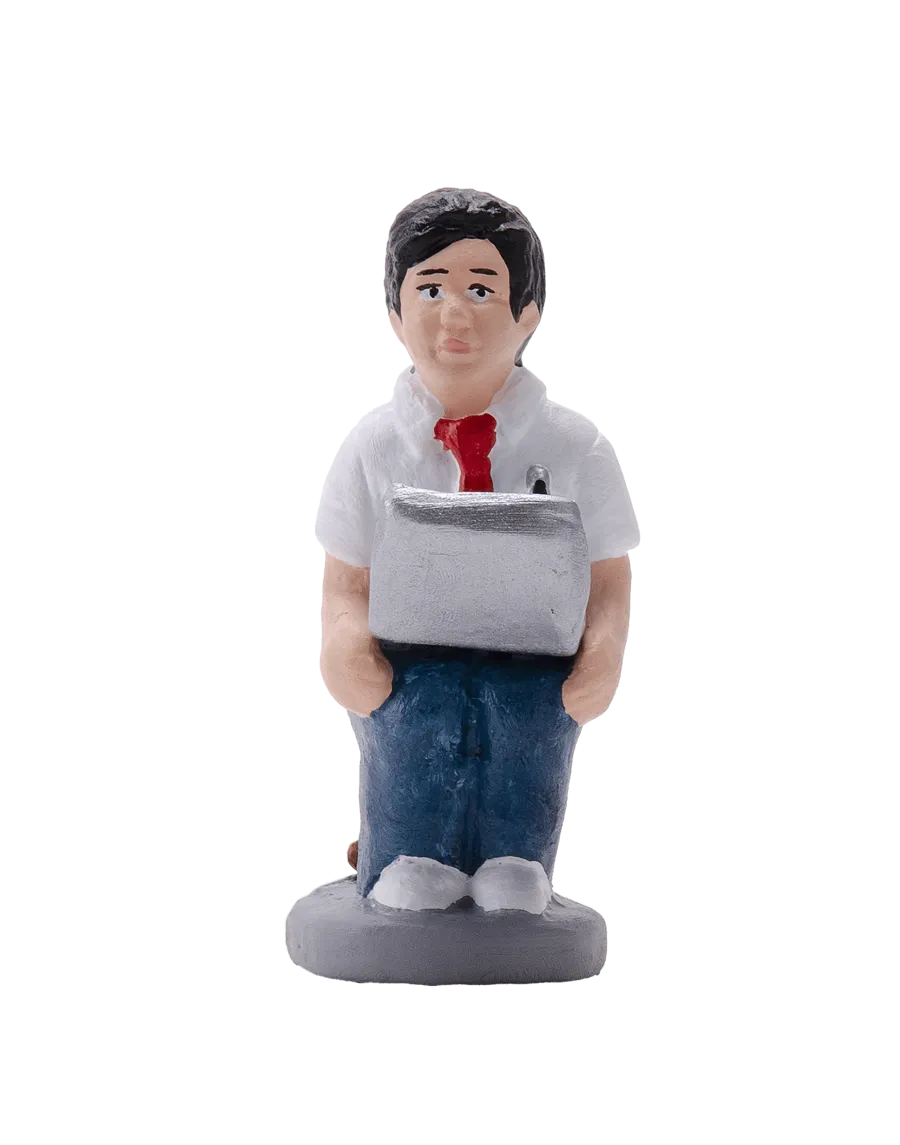 High-Quality IT Professional Caganer Figure - Buy Now