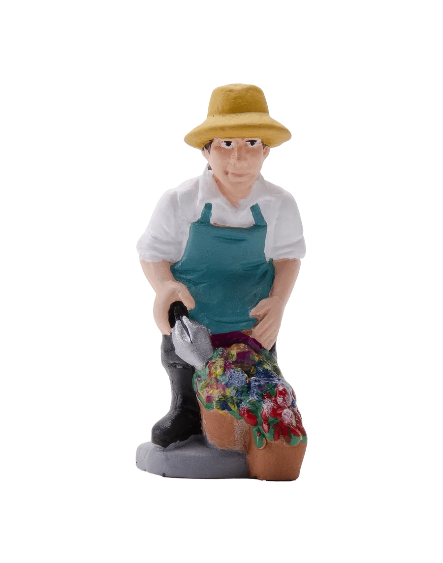 Figura de Caganer Jardinero d'Alta Qualitat - Compra Ara