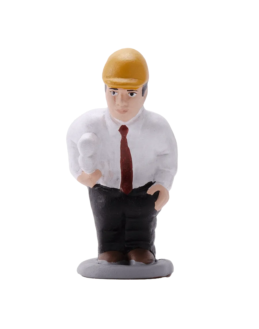 High-Quality Caganer Architect Figure - Buy Now