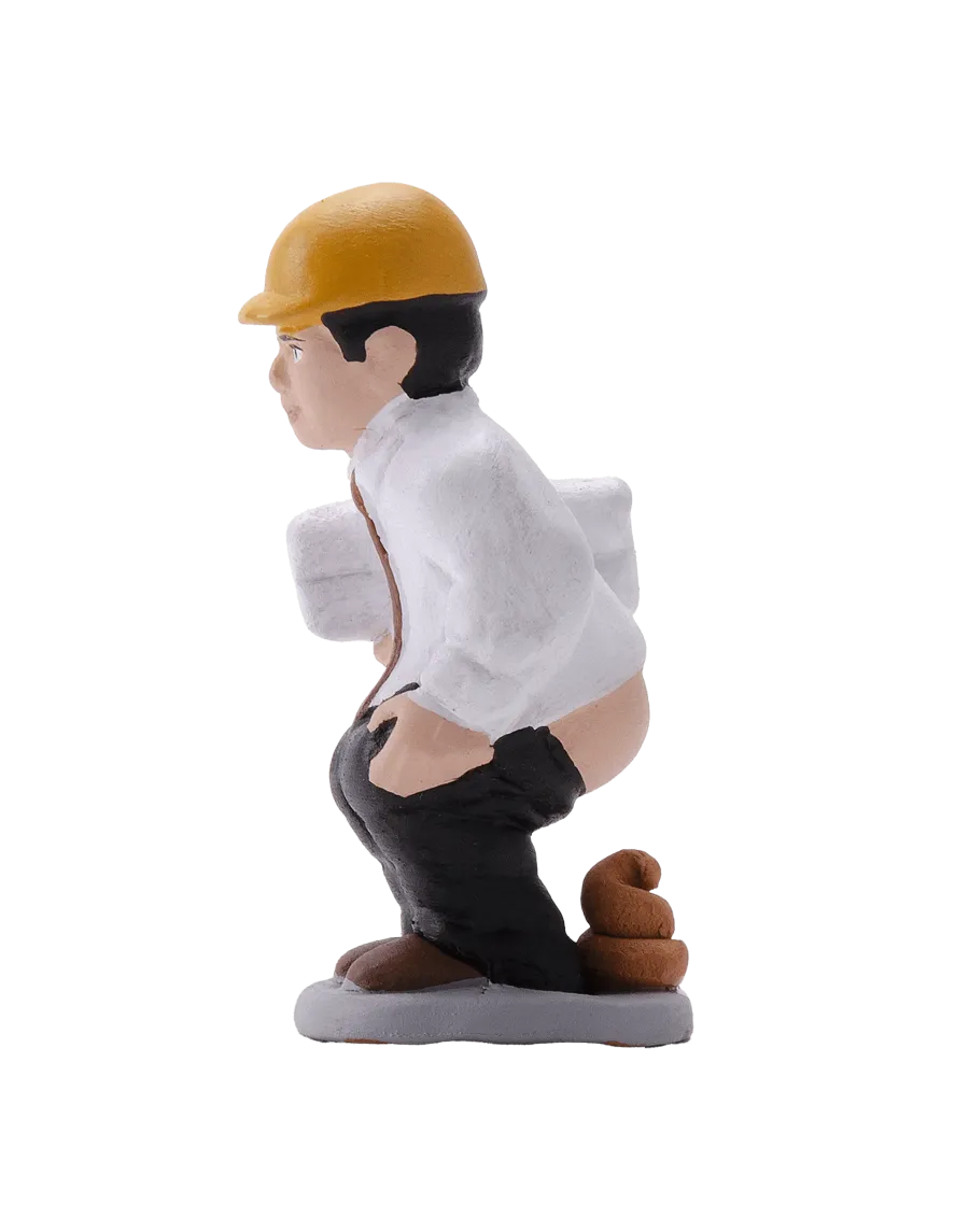 Figurine de Caganer Architecte de Haute Qualité - Achetez Maintenant