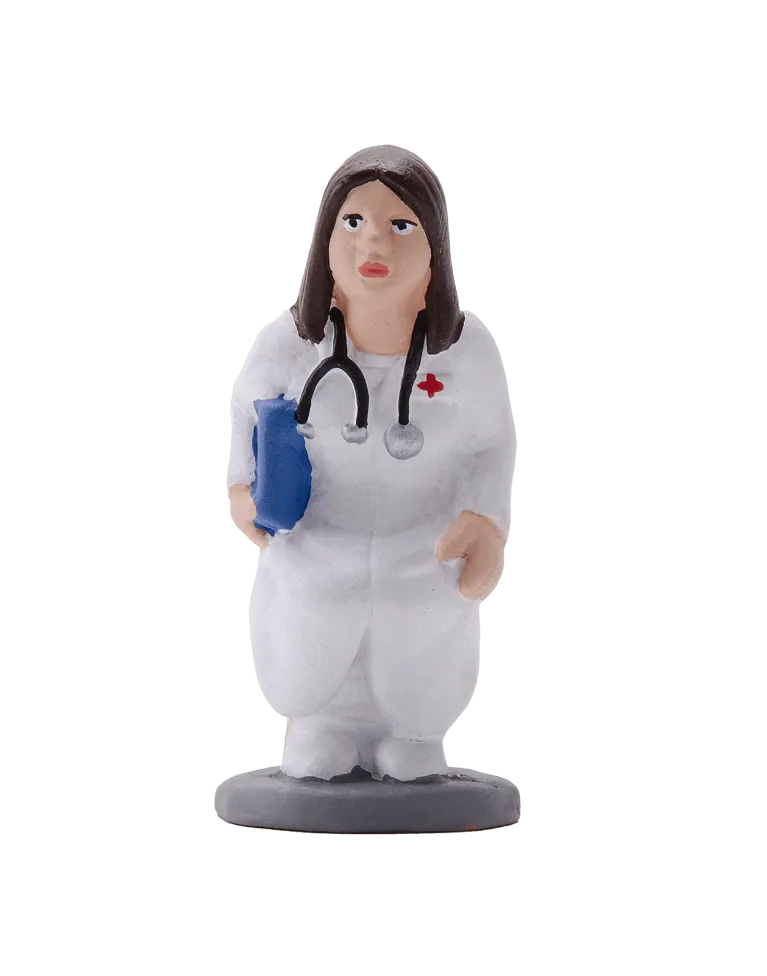 Figurine de Caganer Docteur de Haute Qualité - Achetez Maintenant