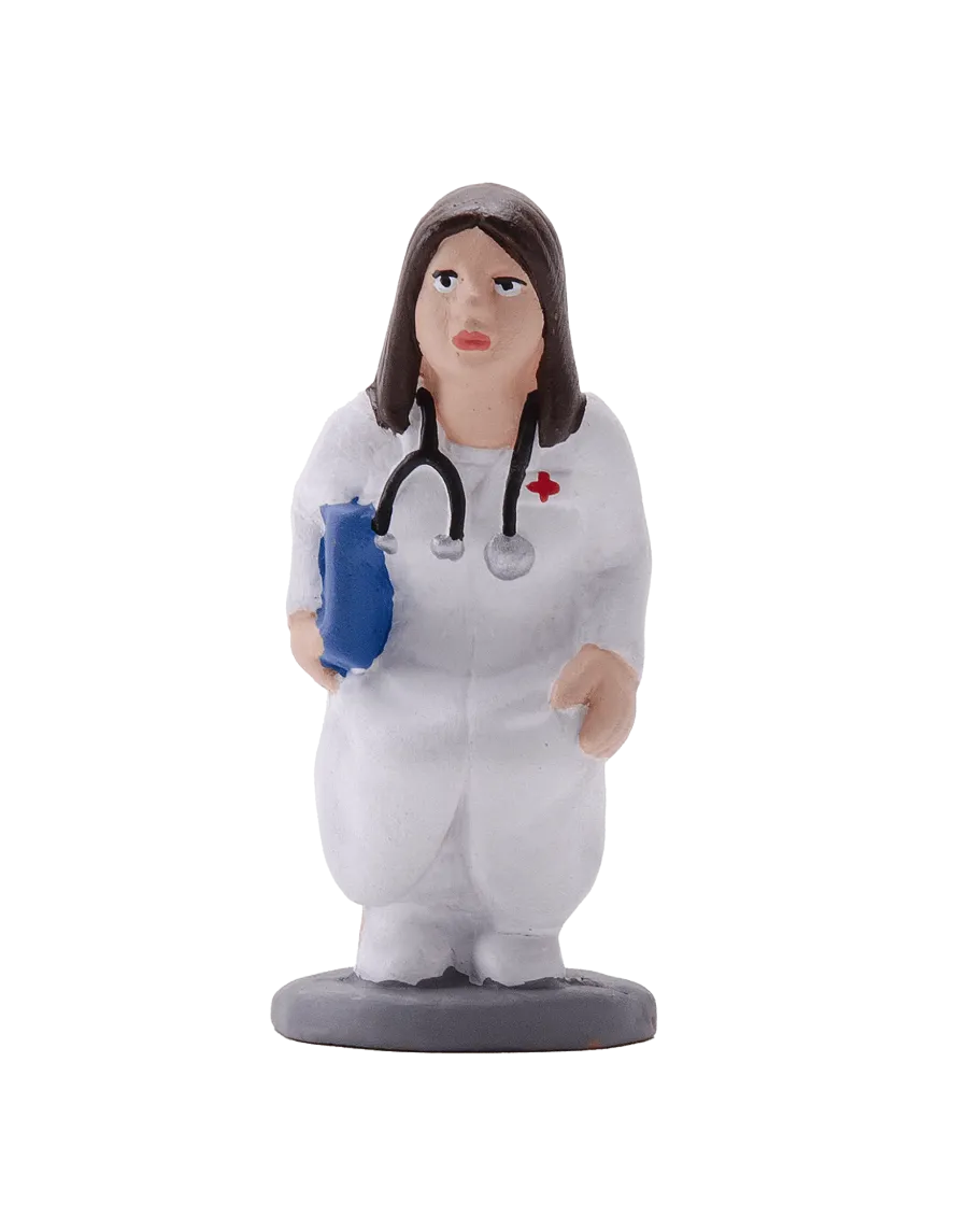 Hochwertige Caganer-Ärztin Figur - Jetzt kaufen