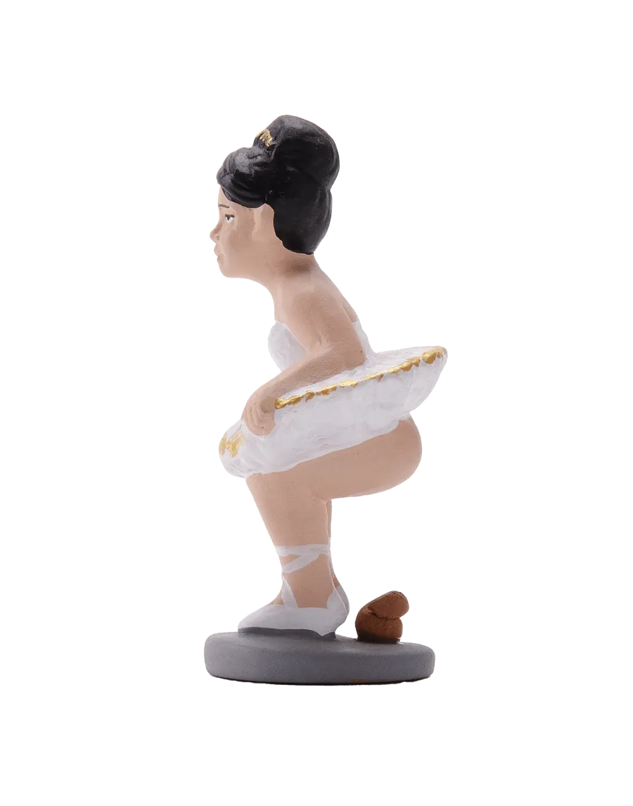 Figura de Caganer Bailarina de Alta Calidad - Compra Ahora