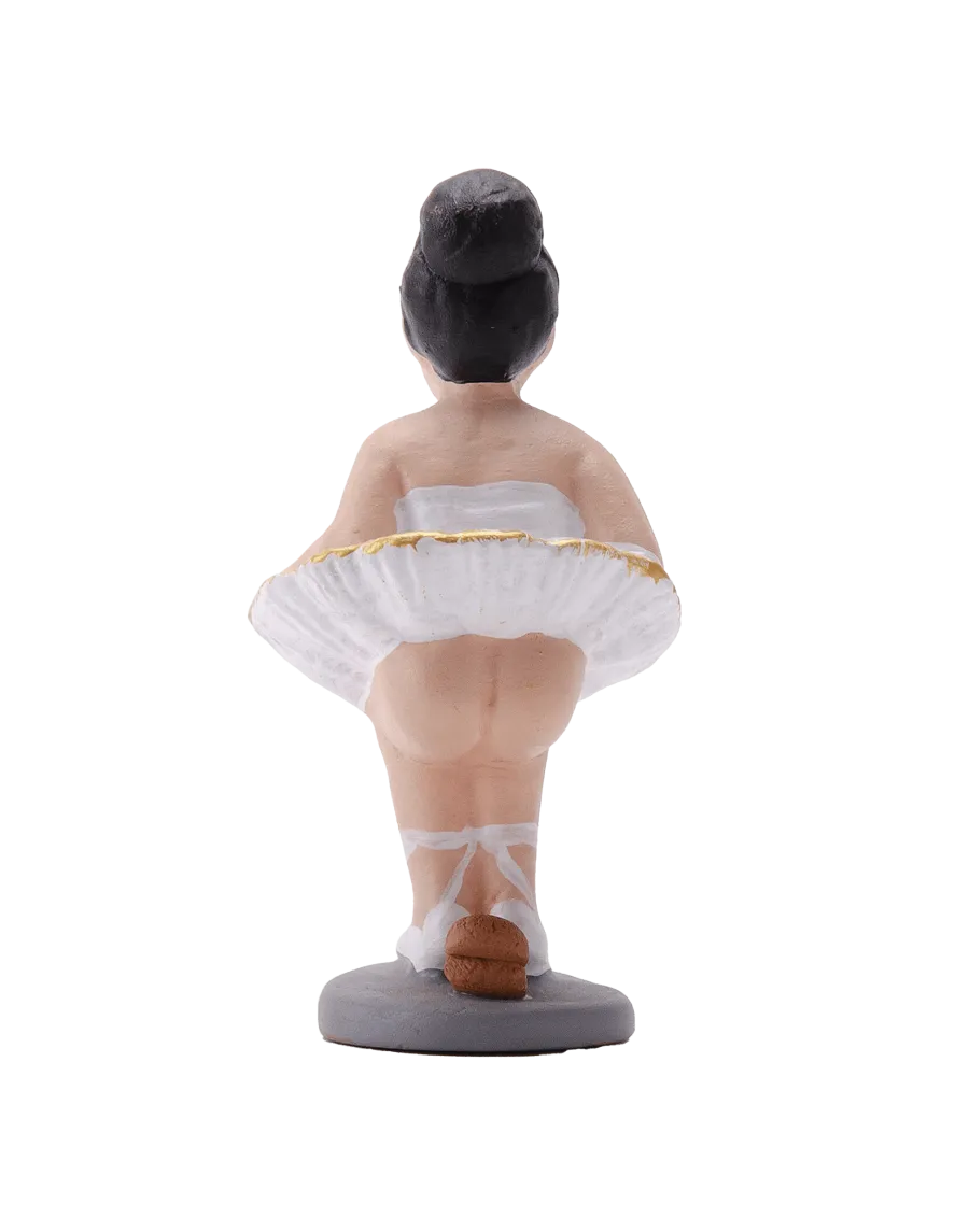 Figurine de Caganer Danseuse de Haute Qualité - Achetez Maintenant Figurine de Caganer Danseuse de Haute Qualité - Achetez Maintenant