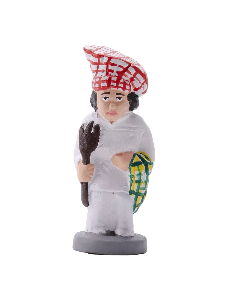 Figurine de Caganer Cuisinière de Haute Qualité - Achetez Maintenant