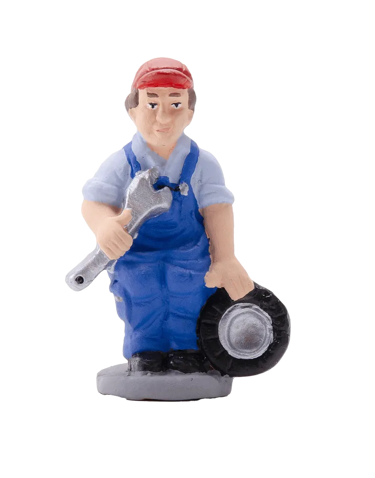 Figura de Caganer Mecànic d'Alta Qualitat - Compra Ara