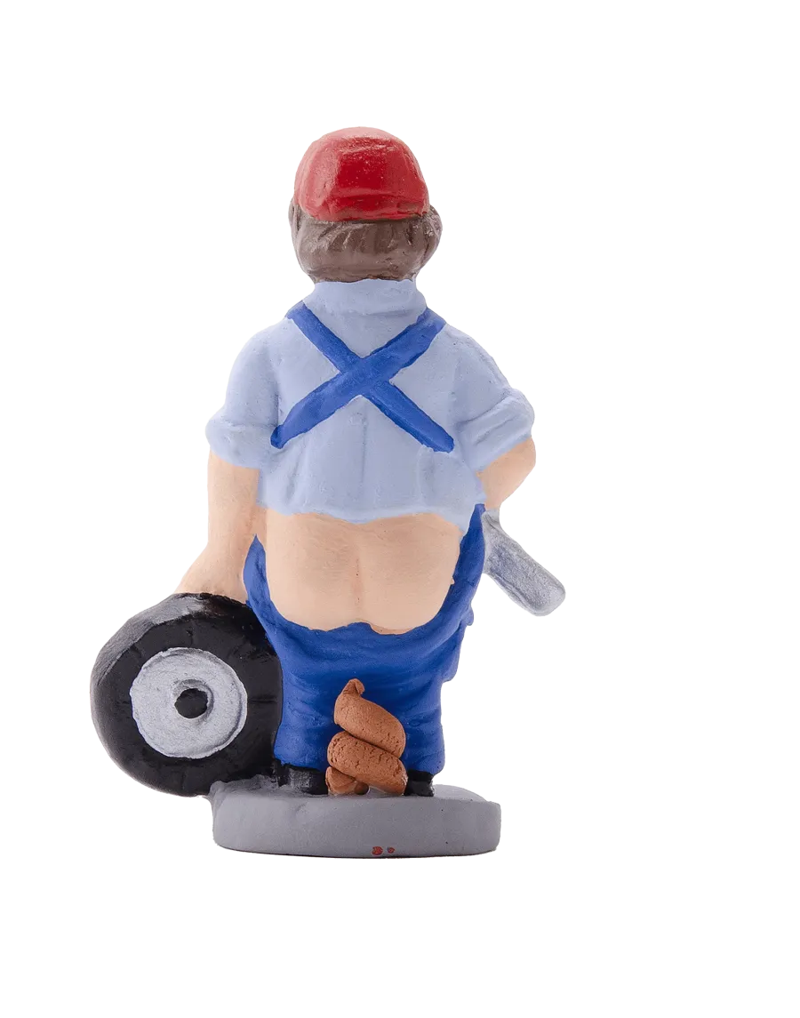 High-Quality Mechanic Caganer Figure - Buy Now