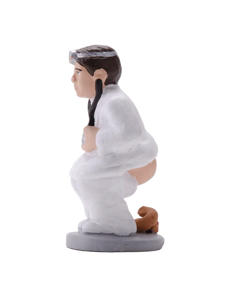 High-Quality Doctor Caganer Figure - Buy Now