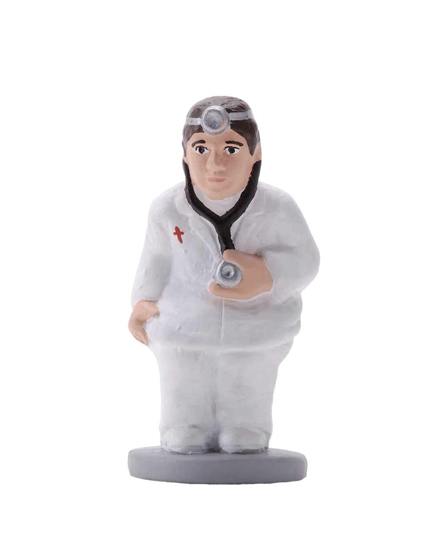 Figurine de Caganer Médecin de Haute Qualité - Achetez Maintenant