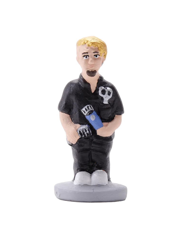 Figura de Caganer Barber d'Alta Qualitat - Compra Ara