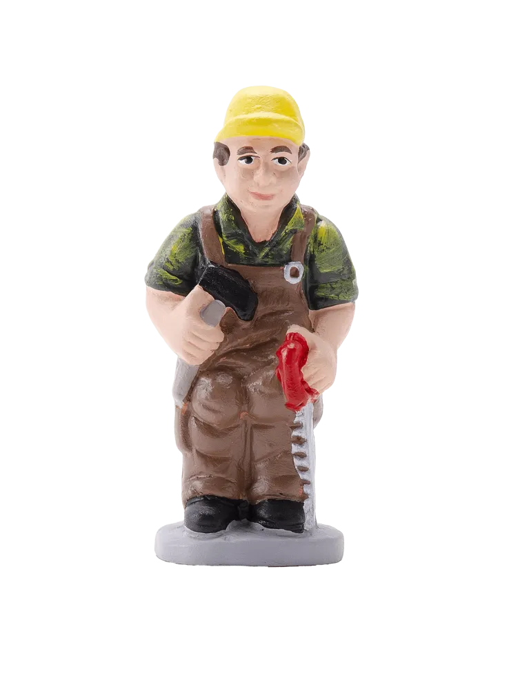 Figurine de Caganer Charpentier de Haute Qualité - Achetez Maintenant