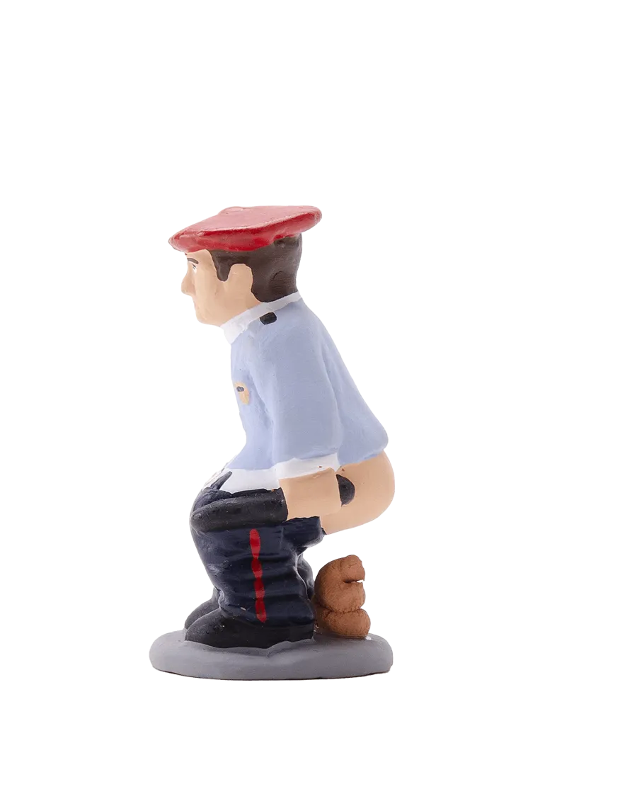 Figurine de Caganer Ertzaintza de Haute Qualité - Achetez Maintenant